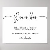 Citroenen en Bloemen Mimosa Bar Vrijgezellenfeest  Poster (Voorkant)