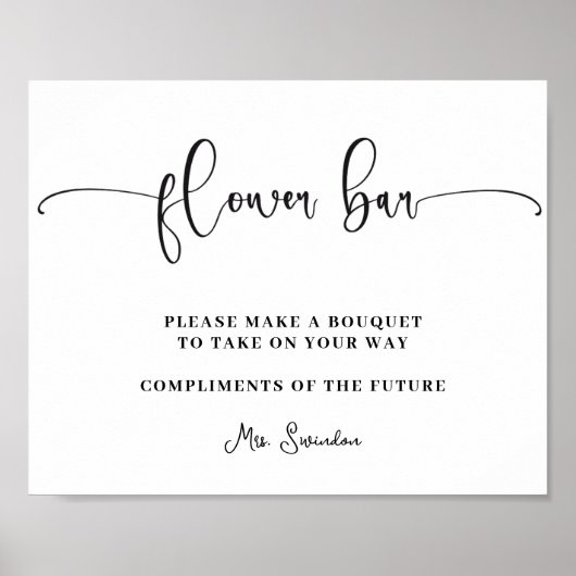 Citroenen en Bloemen Mimosa Bar Vrijgezellenfeest  Poster (Voorkant)