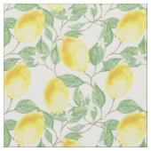 Citroenen en bloesem stof (Close Up)