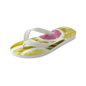 Citroenen en Grapefruit Kinder Teenslippers (Schuin)