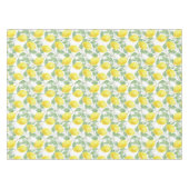 Citroenen en groene bladeren tafelkleed (Voorkant (Horizontaal))