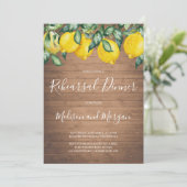 Citroenen en herhorsmakreel kaart (Staand voorkant)