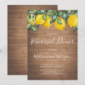 Citroenen en herhorsmakreel kaart (Voorkant / Achterkant)