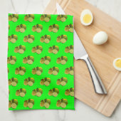 Citroenen en Limes Theedoek (Quarter Fold)