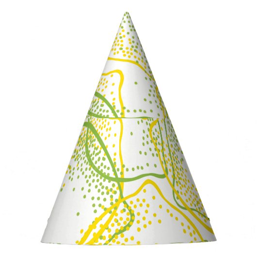 Citroenen en limoenen: vers patroon. feesthoedjes (Voorkant)