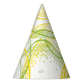 Citroenen en limoenen: vers patroon. feesthoedjes (Links)