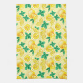 Citroenen en limonade theedoek (Verticaal)