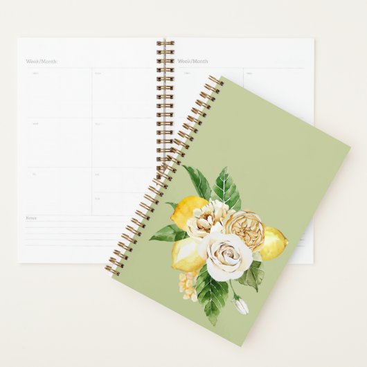 Citroenen en rozen planner (Display)
