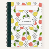 Citroenen en Vruchten Samenstelling Notitieboek (Voorkant)
