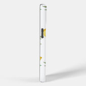 citroenen Eucalyptus Zachte Roze Rozen Monogram Case-Mate iPhone Case (Achterkant / Rechts)