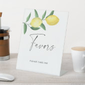 Citroenen - Favors Poster Reclamebord Met Voetstuk (Insitu)