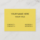 Citroenen Fruit Kijkend naar de helderdere gele ci Visitekaartje (Achterkant)