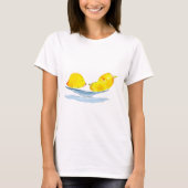 Citroenen geel fruit waterverf t-shirt (Voorkant)