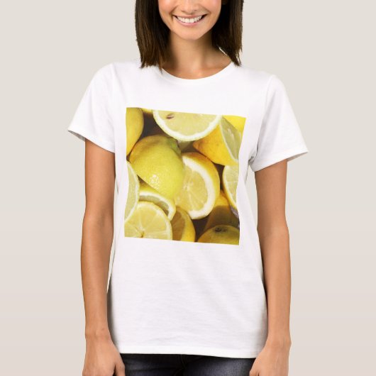 Citroenen Geel T-shirt (Voorkant)