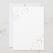 Citroenen Geslacht Onthullen Partij Kaart (Achterkant)