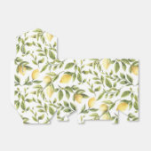 Citroenen groen Waterverf geel groen Bedankdoosjes (Uitgevouwen)
