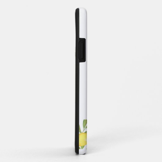 Citroenen Groene Monogram Case-Mate iPhone Case (Achterkant/rechts)