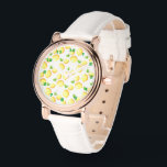 Citroenen horloges<br><div class="desc">Verse Gele Citroenen Horloges Gift - MINNED Design</div>