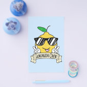 Citroenen - Kawaii Peace Hand en zonnebrillen Flyer (Enkel)