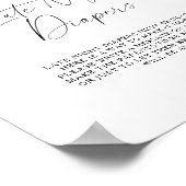 Citroenen - Late night luierspel Poster (Hoek)