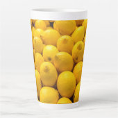 citroenen latte mok (Voorkant)
