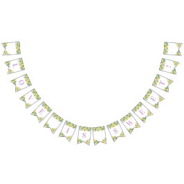 citroenen lavendel citrus bruiloft douche partij vlaggetjes