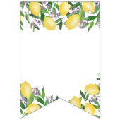 citroenen lavendel citrus bruiloft douche partij vlaggetjes (Eerste vlag)