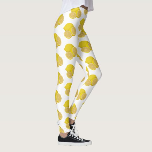 Citroenen Leggings (Rechts)