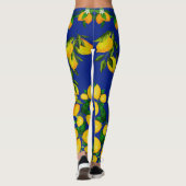 Citroenen Leggings (Achterkant)