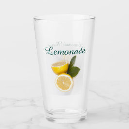 Citroenen Lemonade Recept Glas