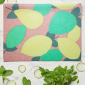 Citroenen & Limes Citrus Verse Patroon Keukenhandd Theedoek (Gevouwen)