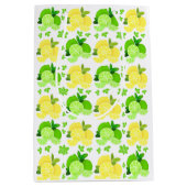 Citroenen limoen| citroenplakken, zonnige limoen medium cadeauzakje (Voorkant)