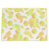 citroenen limoen sinaasappel snijdsels natuur van  groot cadeauzakje (Voorkant)