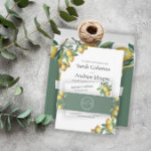 Citroenen Mediterraan Siciliaanse bestemming Trouw Kaart