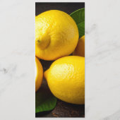 citroenen menu (Achterkant)