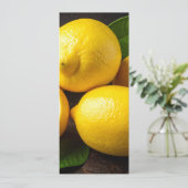 citroenen menu (Staand voorkant)