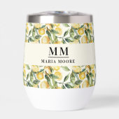 Citroenen monogram initialen naam (Voorkant)