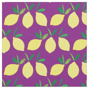 Citroenen Mooie Zomerfruit Stof