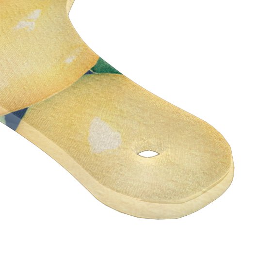 Citroenen op Navy Blue Specialized Glass Snijplank (Hoek)