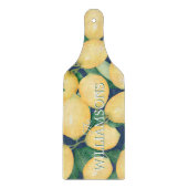 Citroenen op Navy Blue Specialized Glass Snijplank (Voorkant)