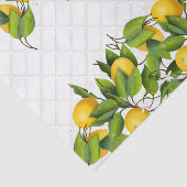 Citroenen op Trellis Tissuepapier (Detail)