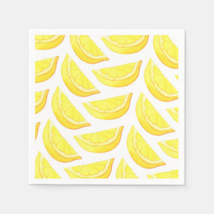 Citroenen - Papier Napkins Servetten
