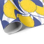 Citroenen Patroon Cadeaupapier (Rol Hoek)