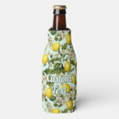 Citroenen Patroon Flesjeskoeler (Fles Voorkant)