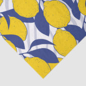Citroenen Patroon Tissuepapier (Detail)