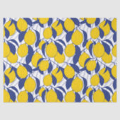 Citroenen Patroon Tissuepapier (Voorkant)