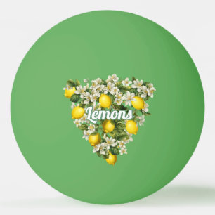 Citroenen Pingpongbal