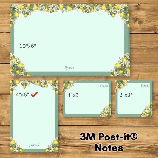 Citroenen Post-it® Notes