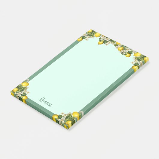 Citroenen Post-it® Notes (Schuin)