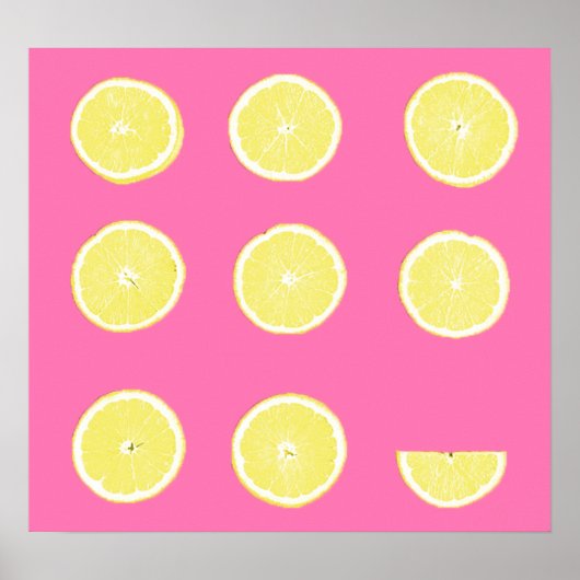 Citroenen Poster (Voorkant)